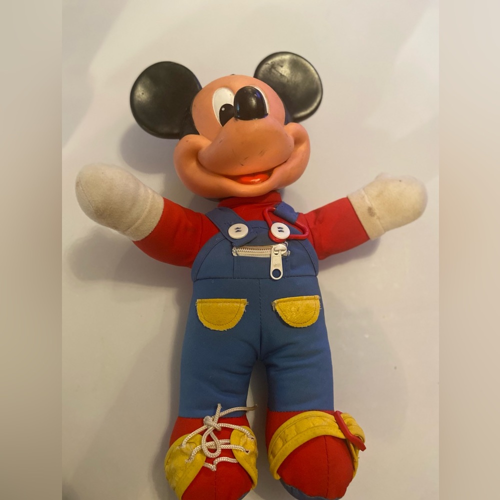 Vintage 1990 Mickey Mouse doll